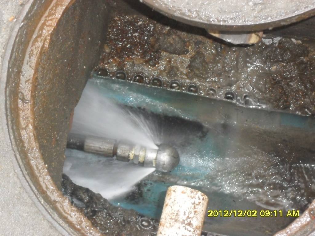 抱由镇污水管道高压清洗