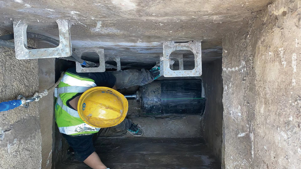 抱由镇HDPE短管内衬法